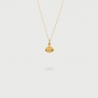 "Gravity" 14K Gold Pendant of “Linned Drops” Collection-AlmaDiPietra "Gravity" 14K Gold Pendant of “Linned Drops” Collection-AlmaDiPietra